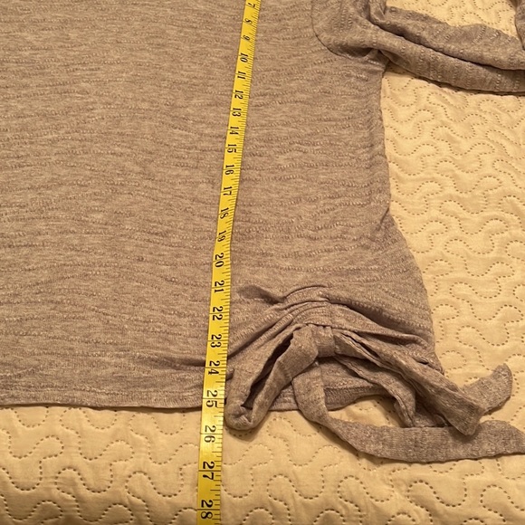 Zac and Rachel Size Petite Large Gray Long Sleeve Top - Picture 7 of 13